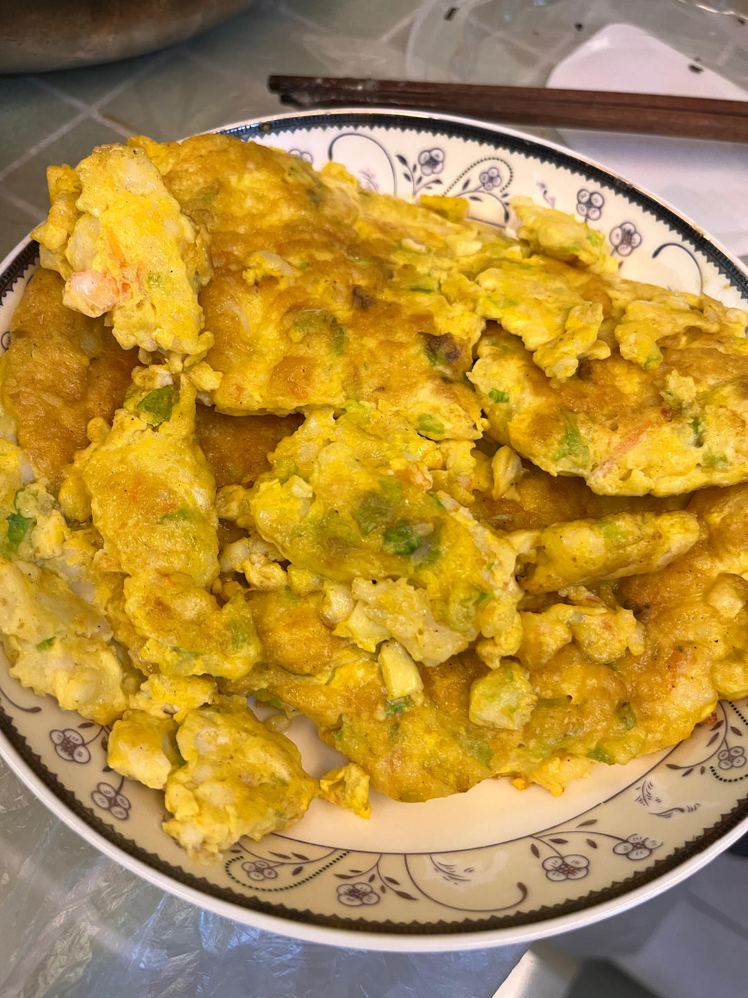 虾仁豆腐厚蛋烧