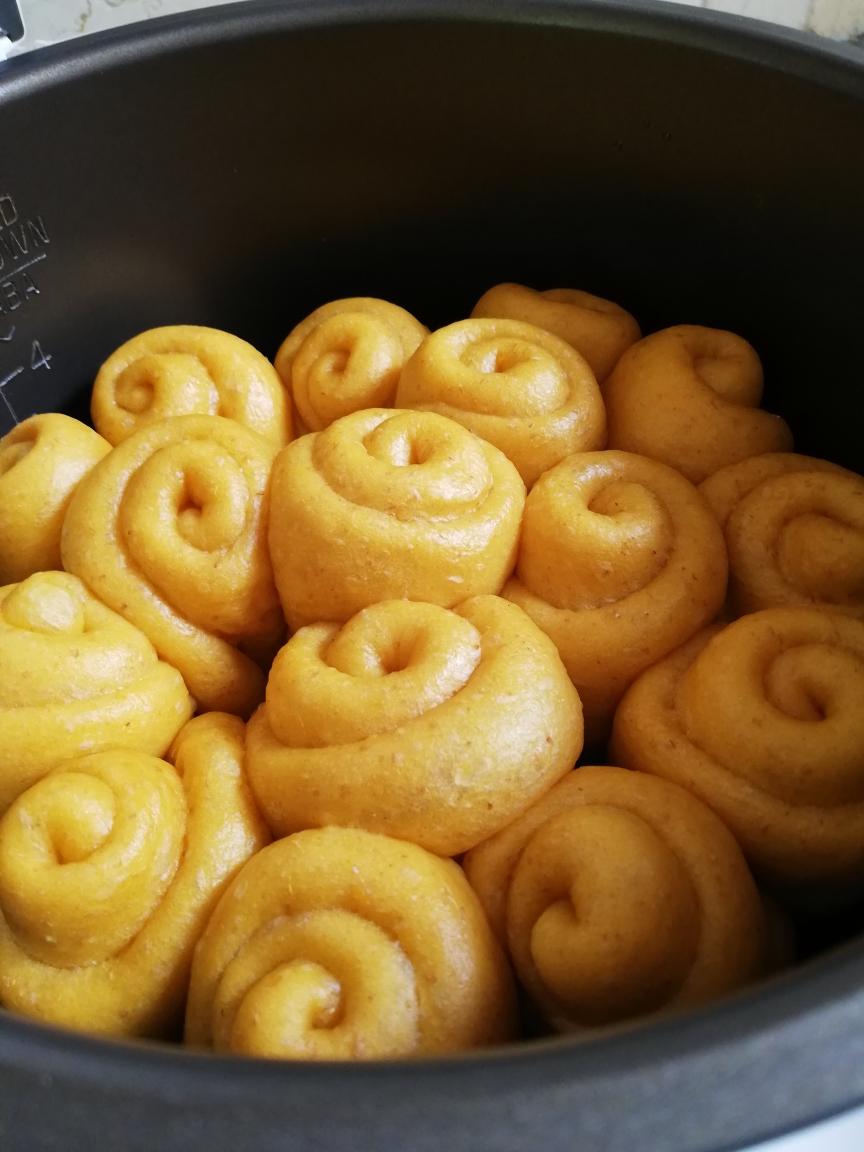 电饭锅红薯花卷