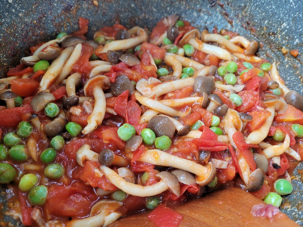 茄汁蟹味菇—海洋的味道