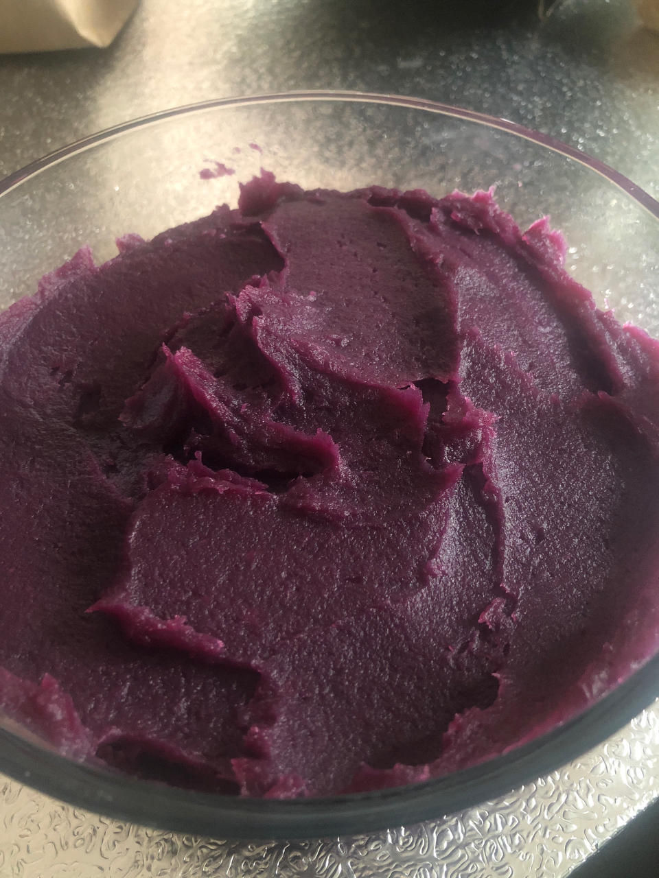 【紫薯馅】-面包机炒制健康的美味