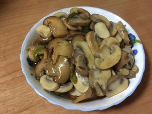 蚝油双菇(口蘑，花菇)的做法 步骤4