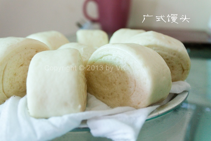 绵软的广式馒头