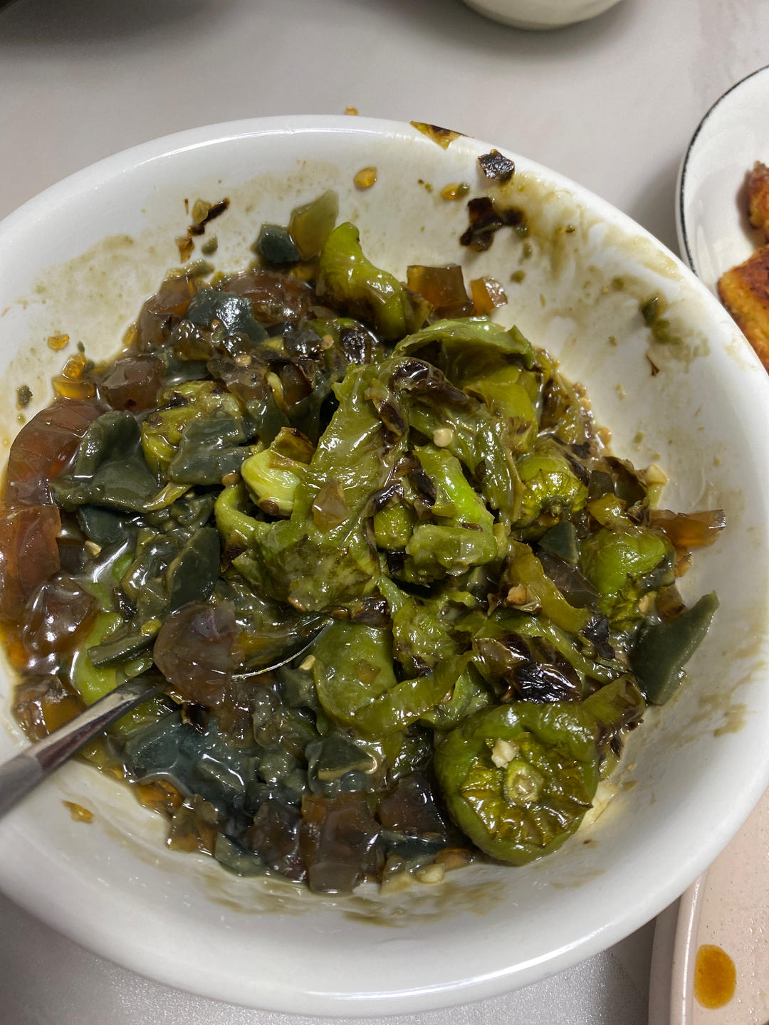 【正宗湘菜】擂辣椒皮蛋