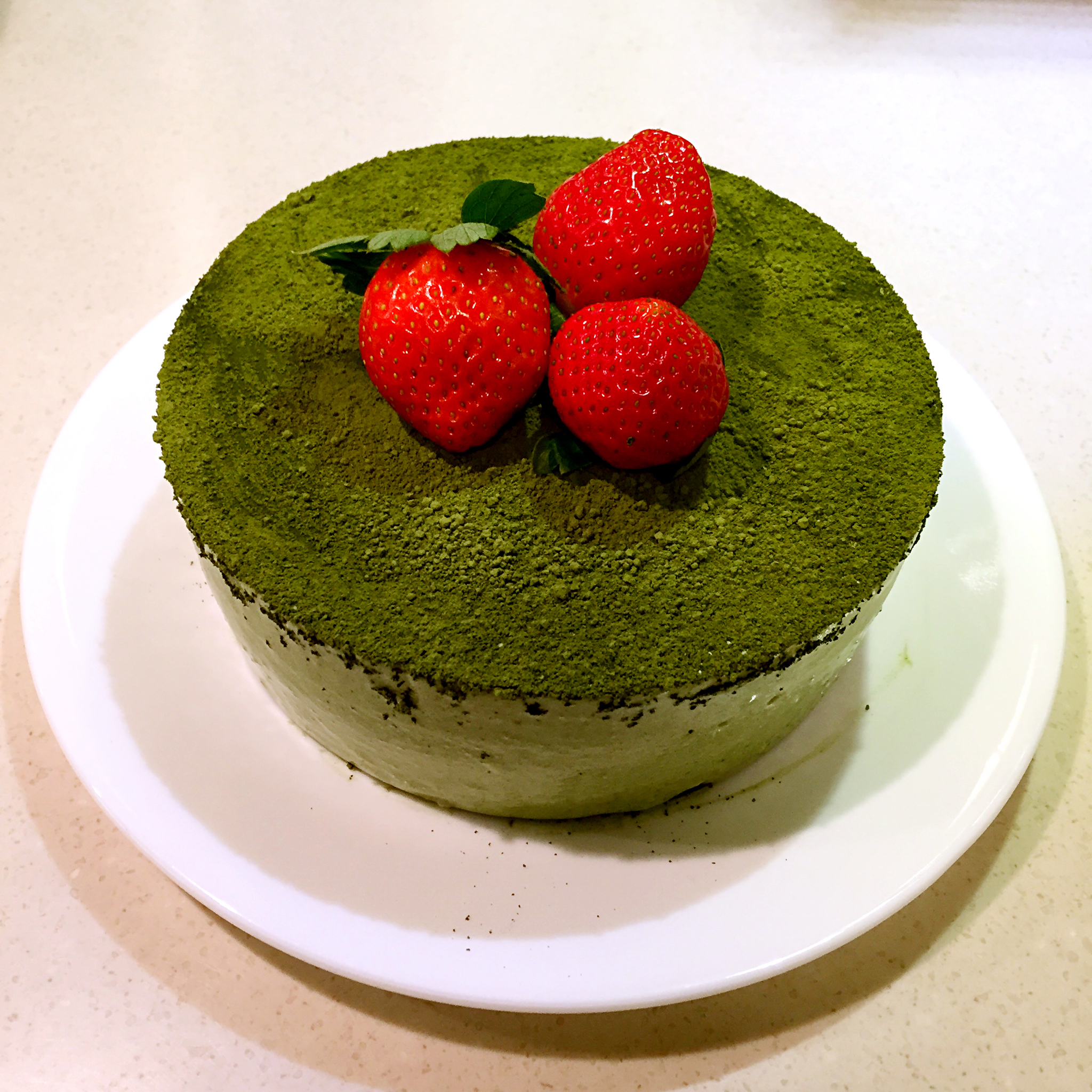 巧克力抹茶慕斯蛋糕（小山进巧克力海绵）
