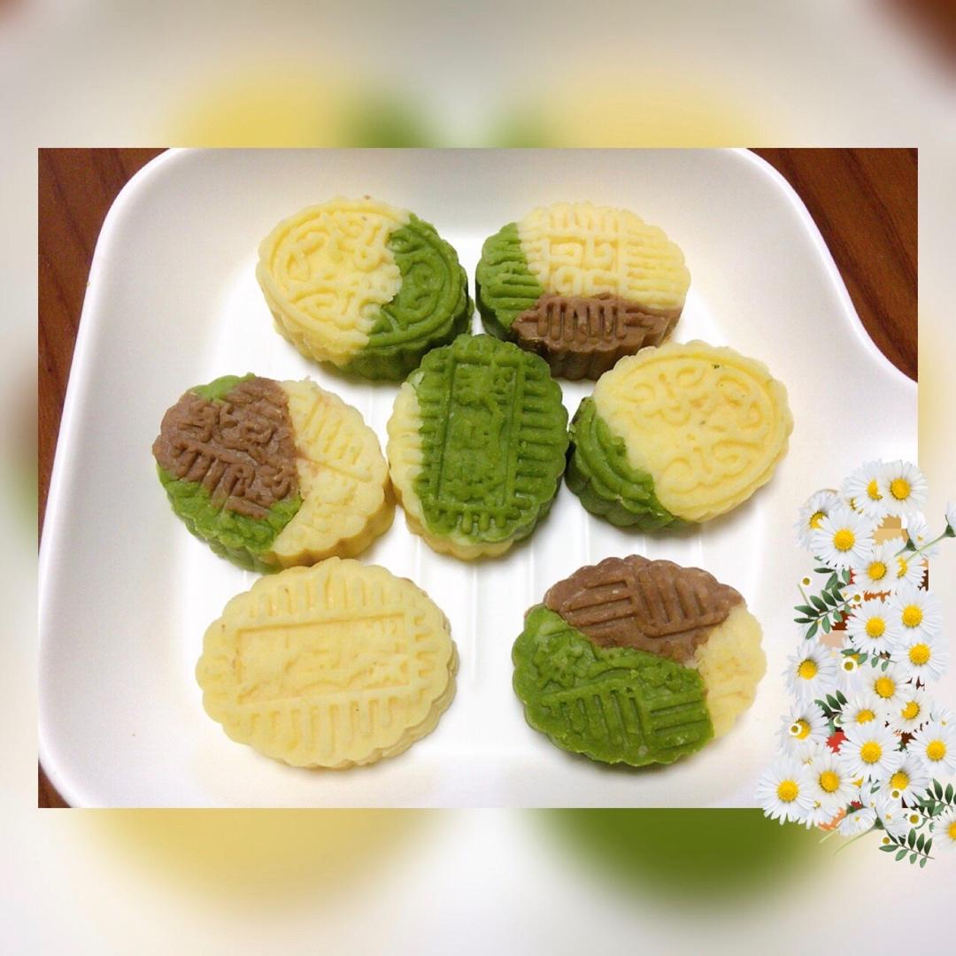 省时简易绿豆糕-免泡豆免过筛