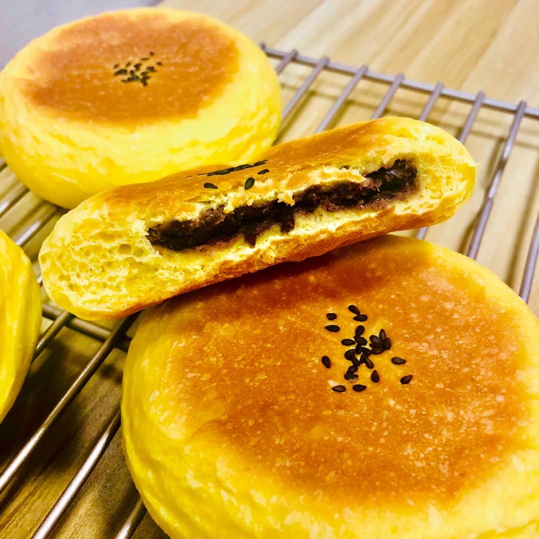 日式南瓜蜜豆包