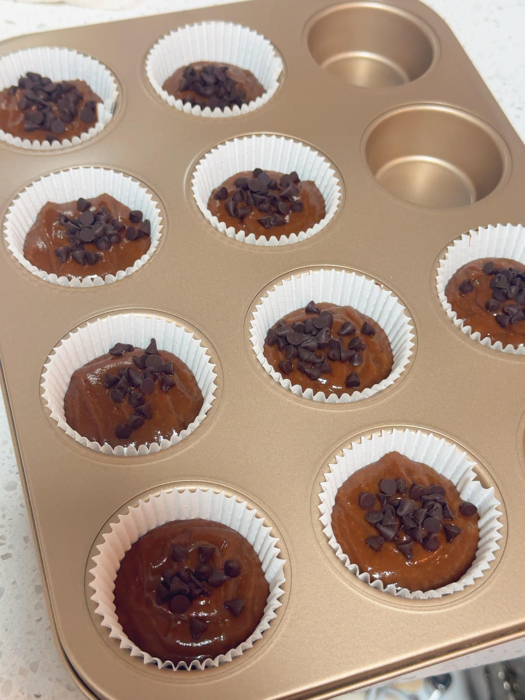 巧克力马芬纸杯蛋糕