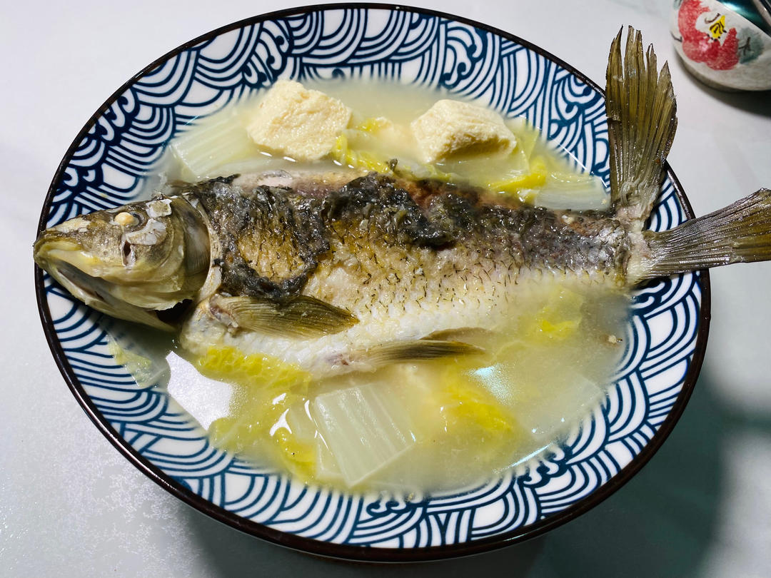 奶白鲫鱼豆腐汤|一条鱼最后的温柔