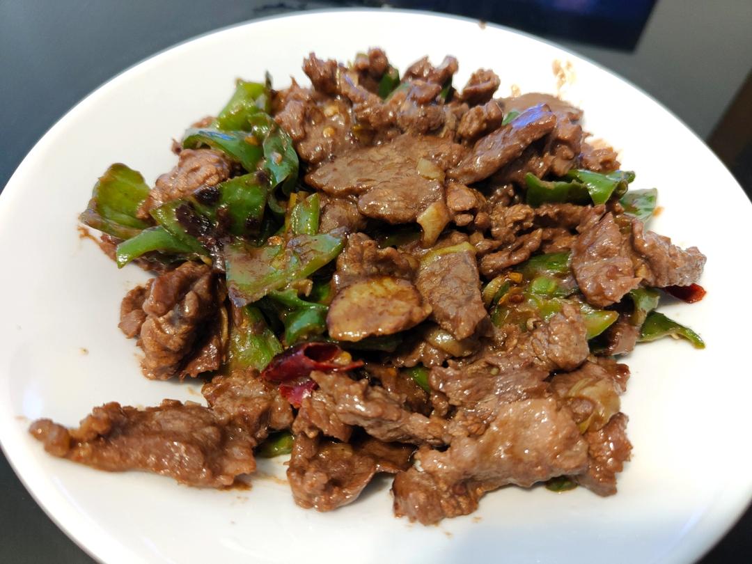 尖椒牛肉片