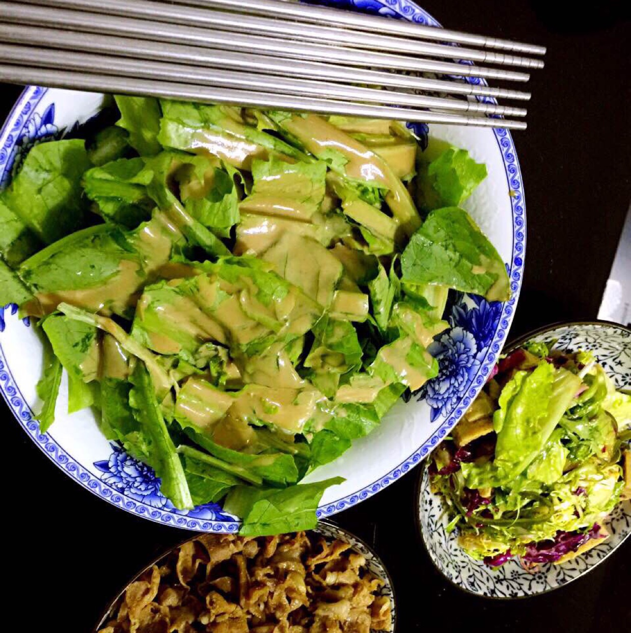 麻酱油麦菜