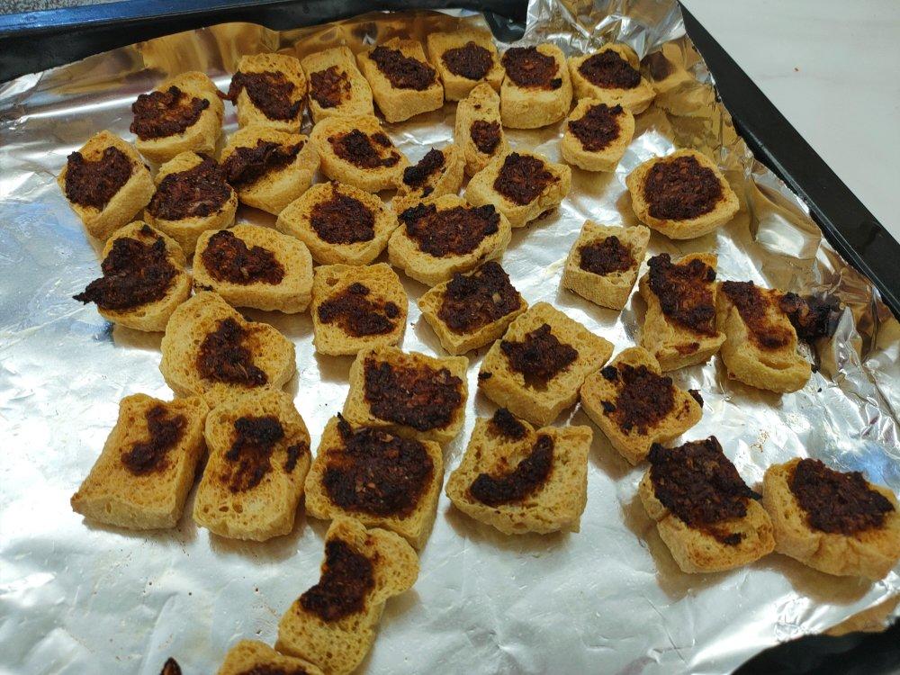 神了！烤豆腐泡