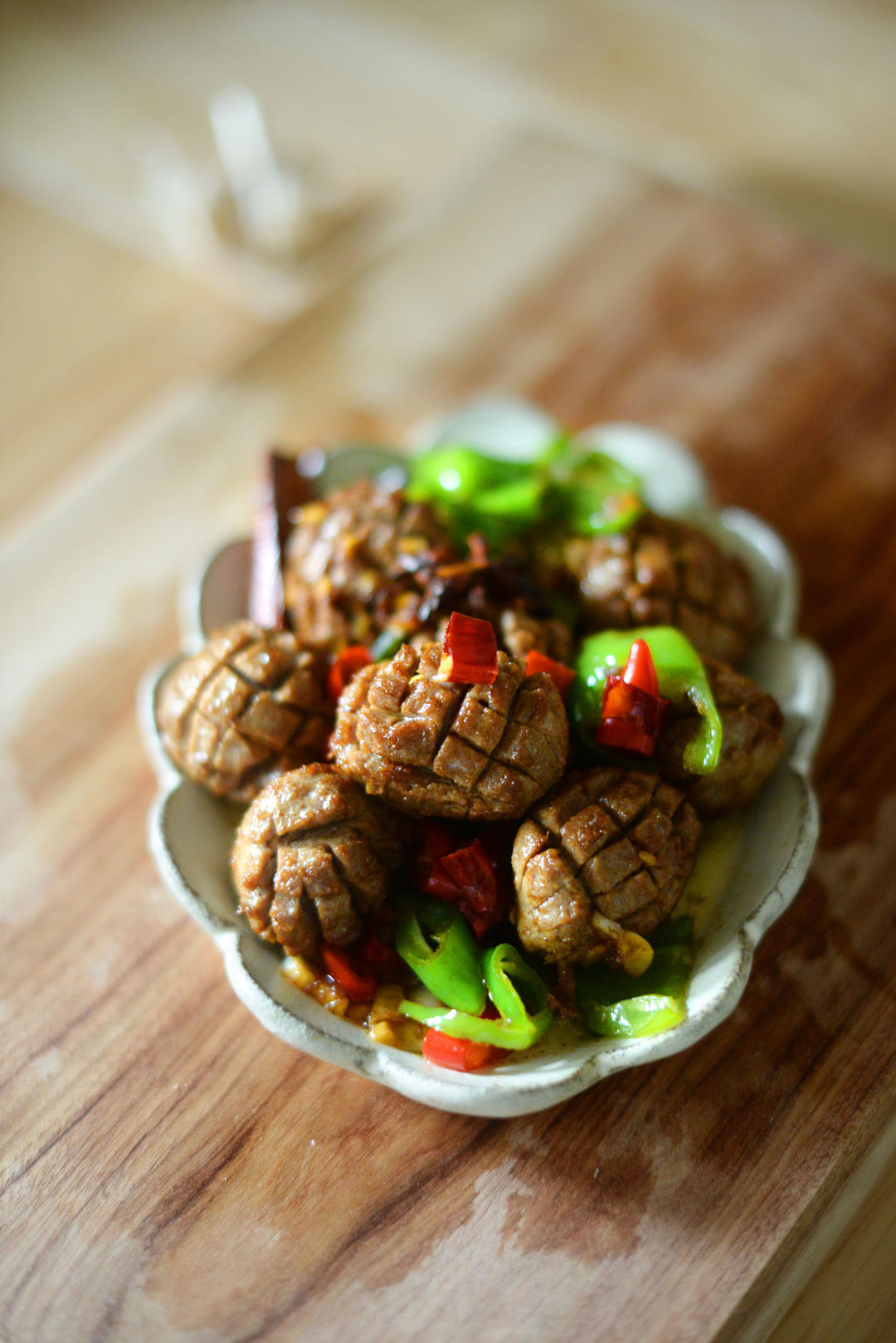 香辣牛肉丸(减脂餐)的做法