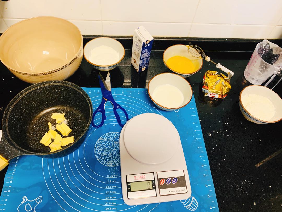 纯奶手撕吐司的做法 步骤1