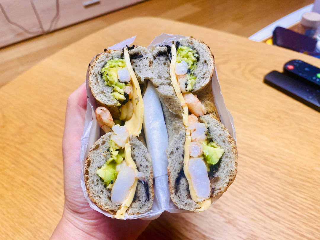 贝果三明治合集｜贝果夹万物