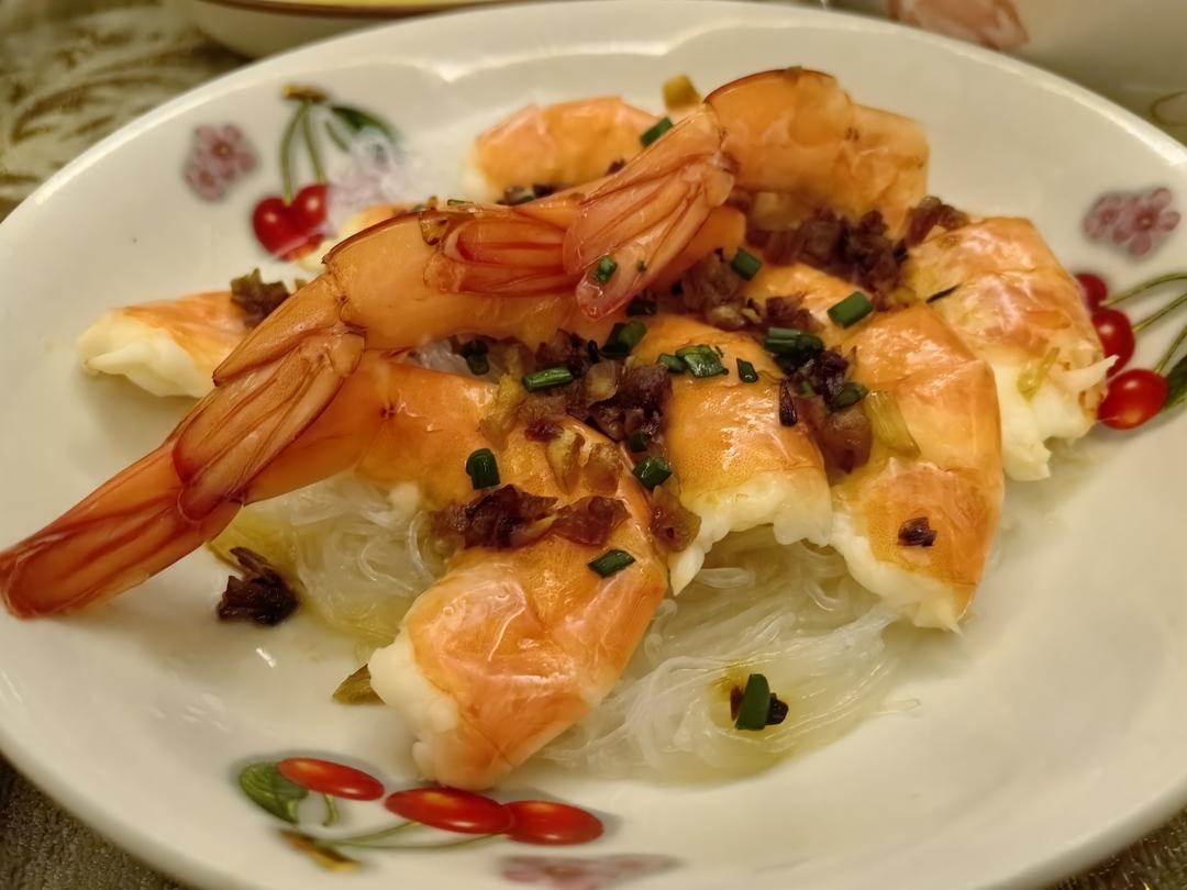 蒜蓉粉丝开背虾