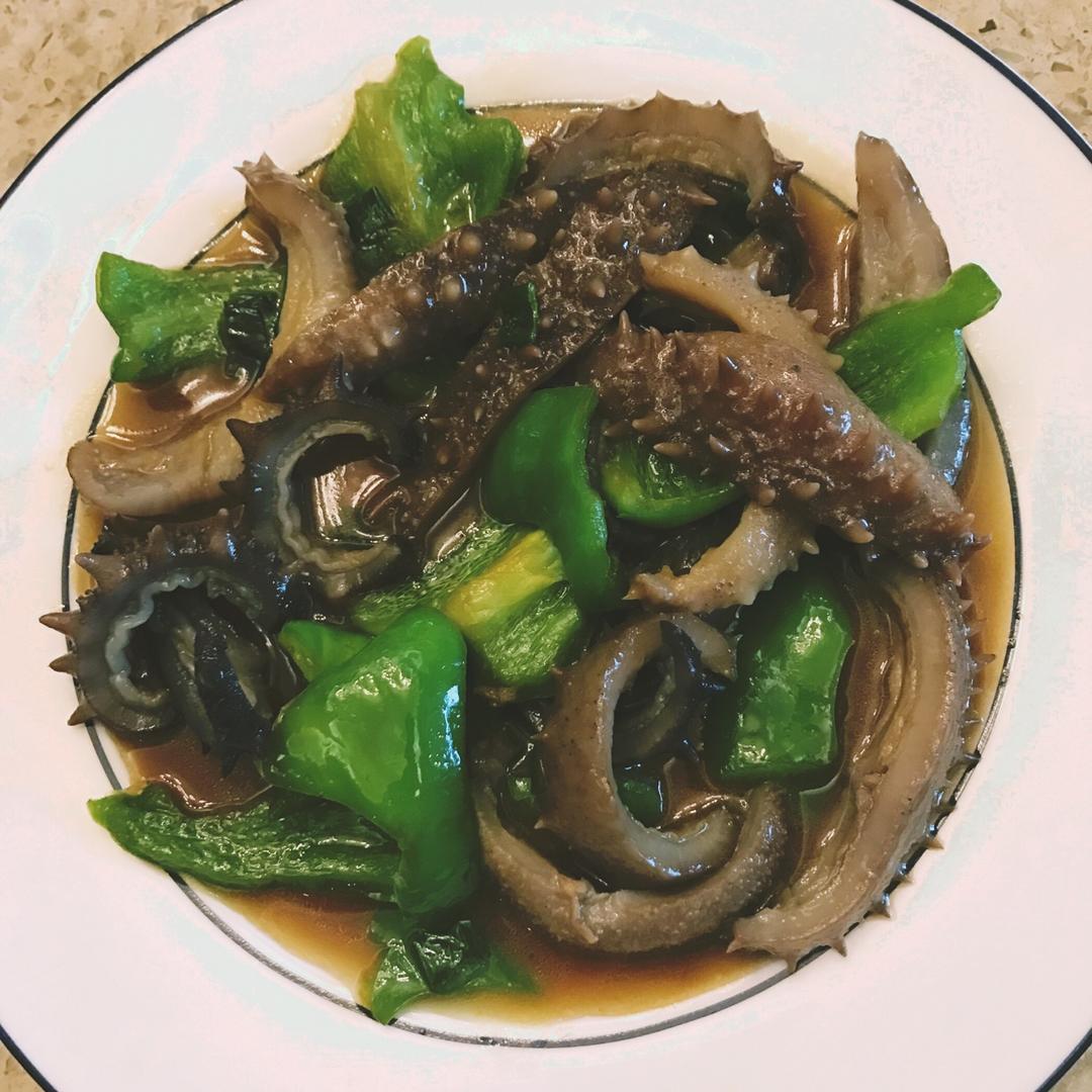 姜葱烧海参