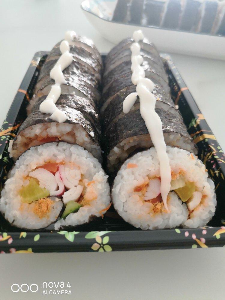 🍣家庭版寿司 | 无寿司醋、无寿司米版本👩🏻‍🍳