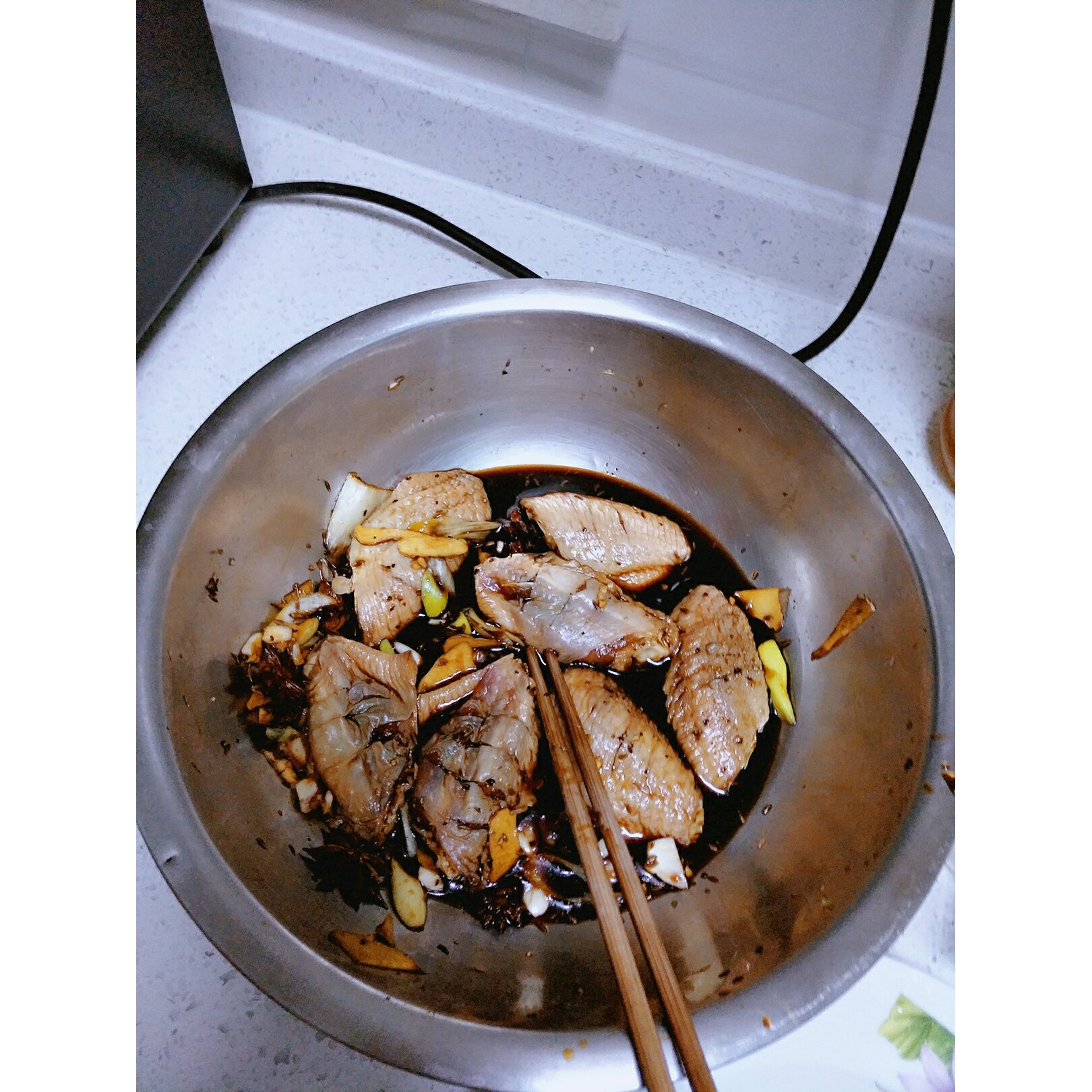 烤箱菜~蜜制蒜香排骨