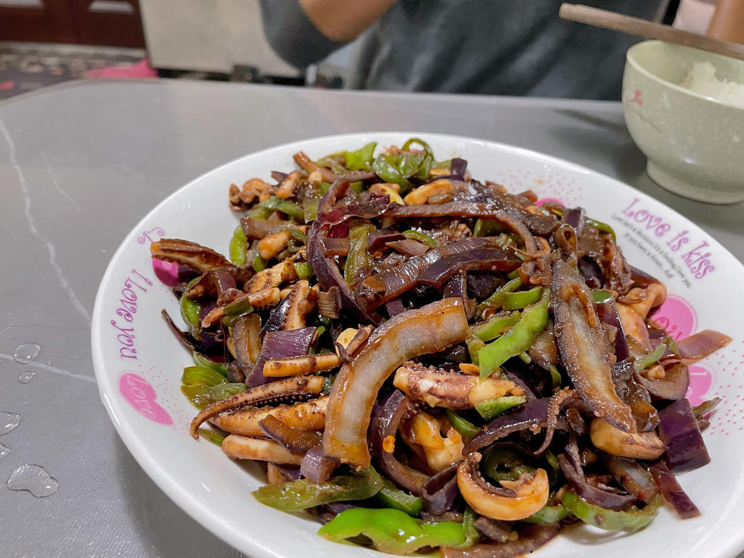 爆炒香辣鱿鱼