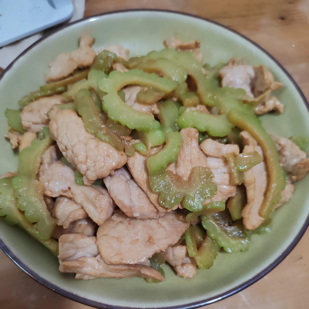 苦瓜炒瘦肉