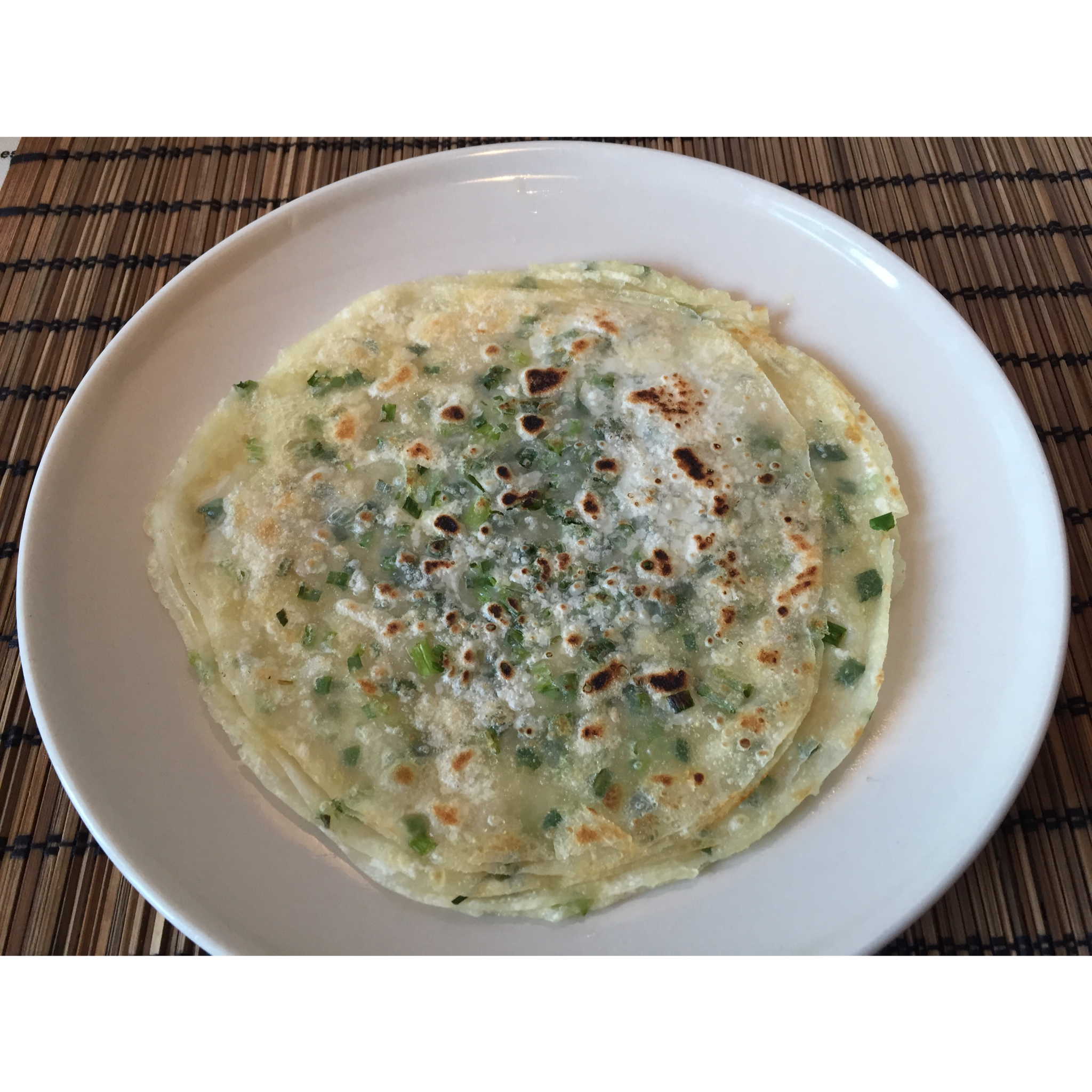 水饺皮｛葱油饼｝