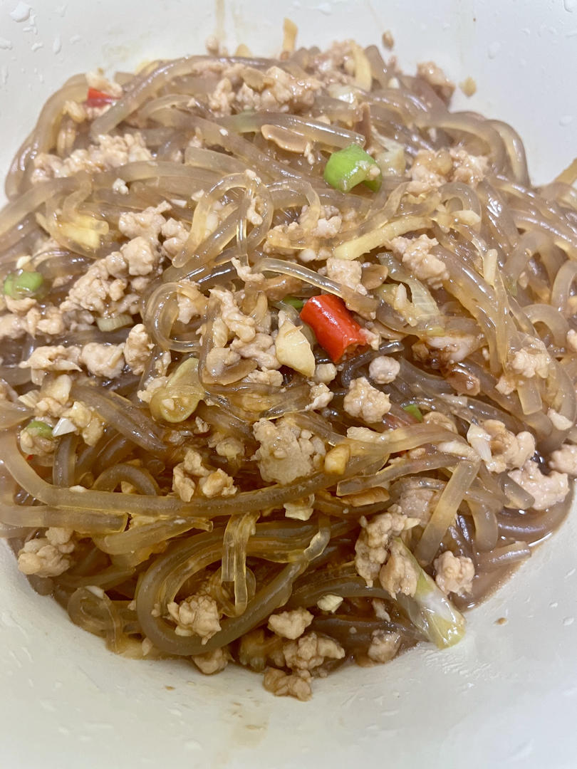 家常肉沫粉条（蚂蚁上树）
