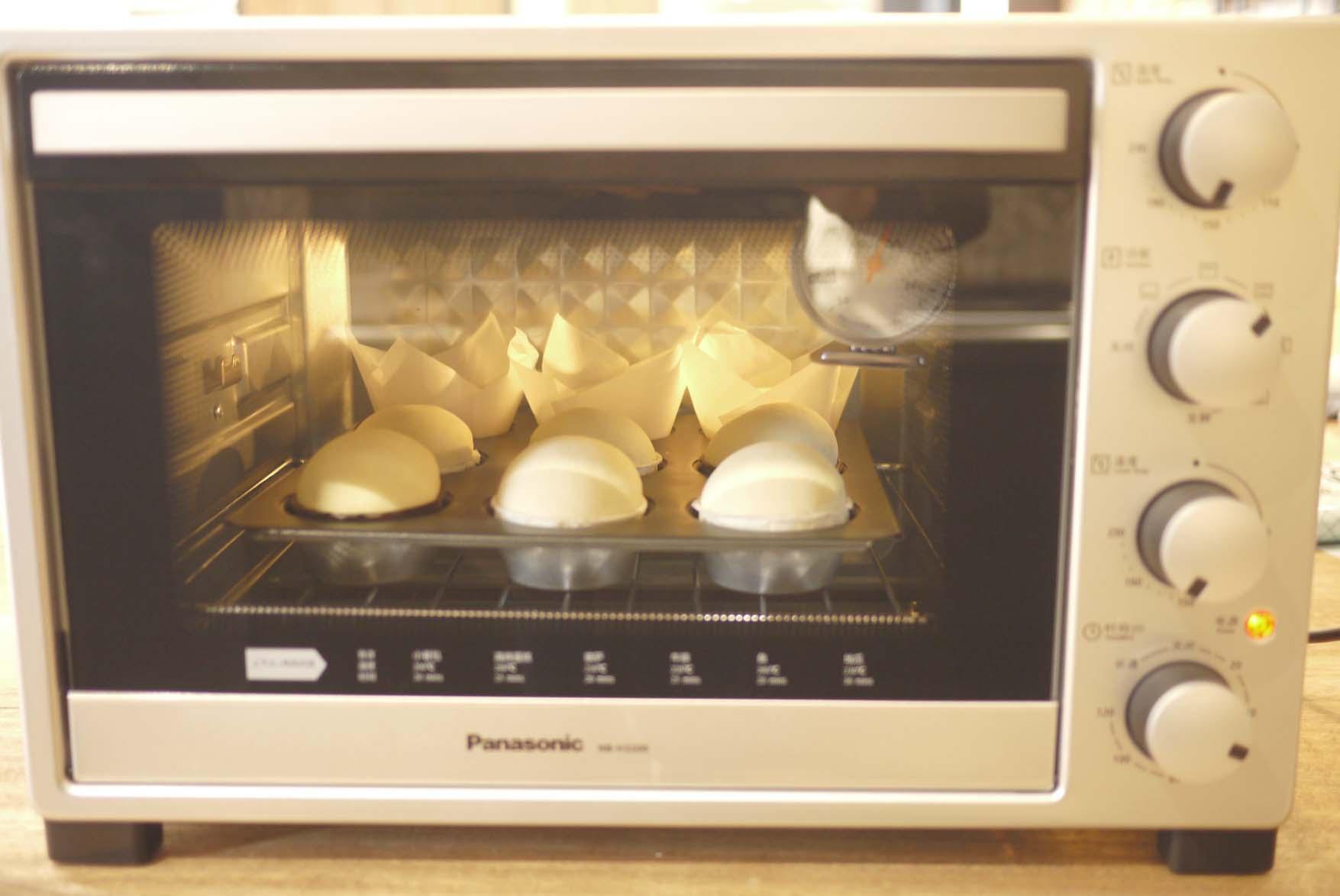 流心巧克力纸杯面包--NB-H3200烤箱的做法 步骤12