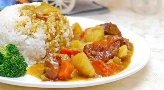 日式牛肉咖喱（味道简直没的说）