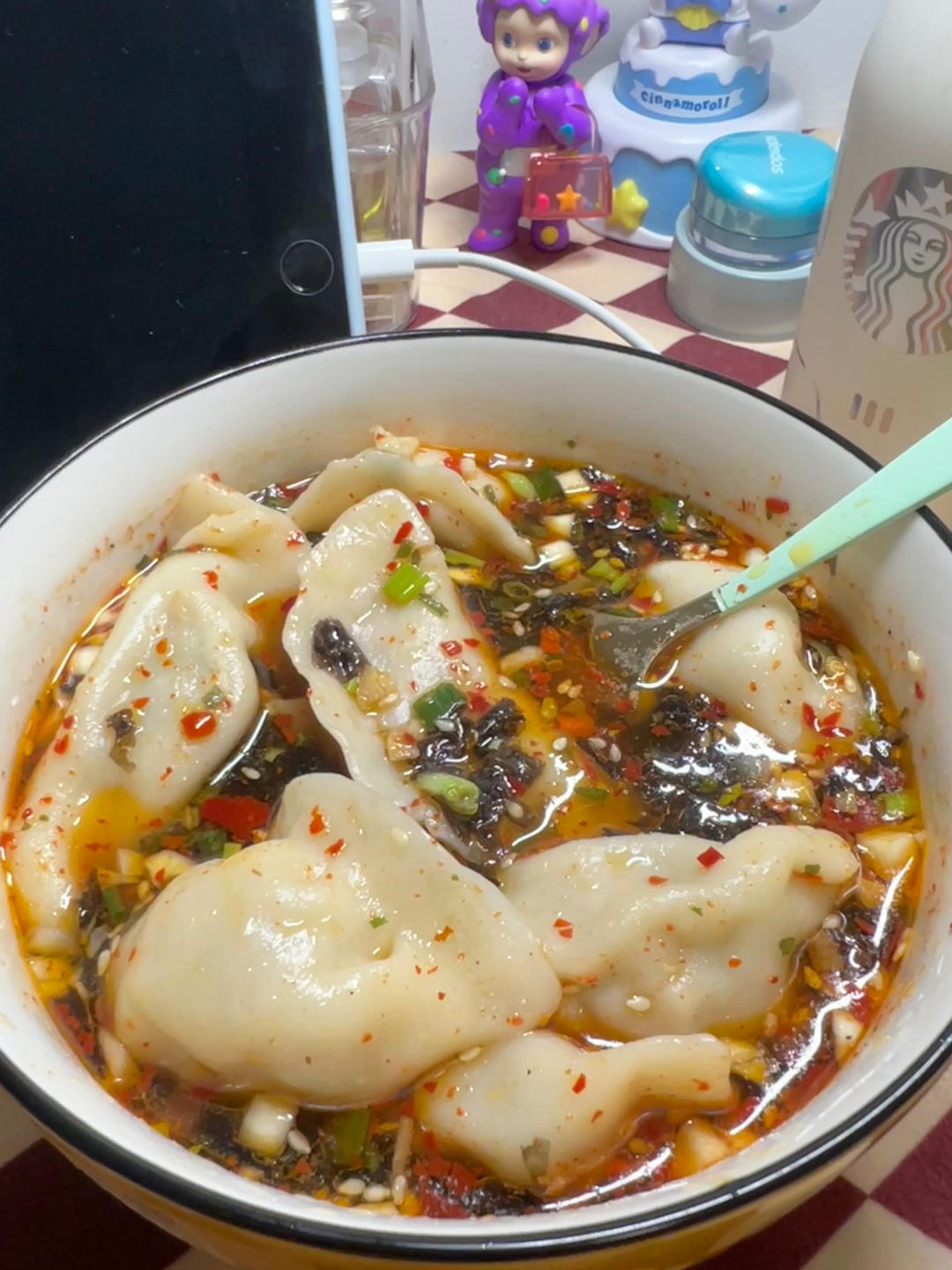 秘制酸汤饺子-最好吃没有之一