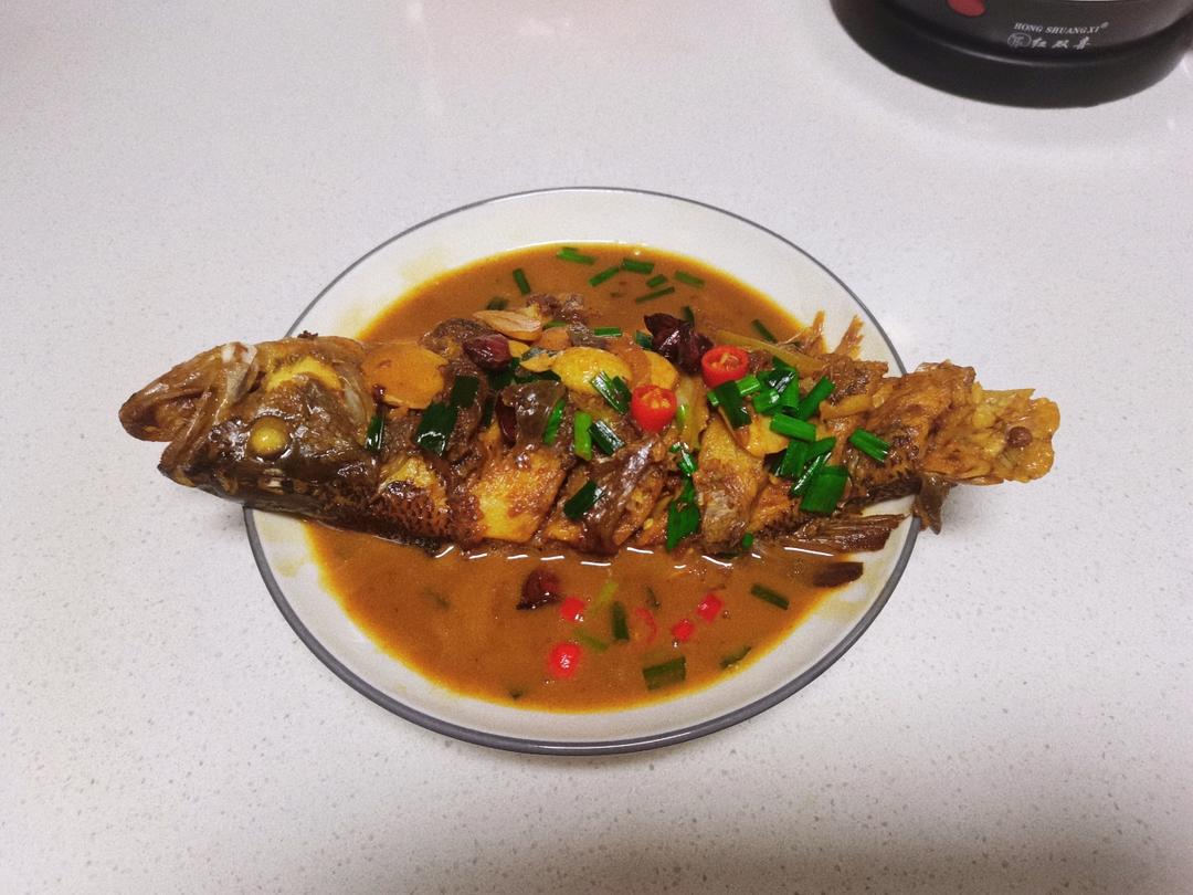 红烧鲈鱼