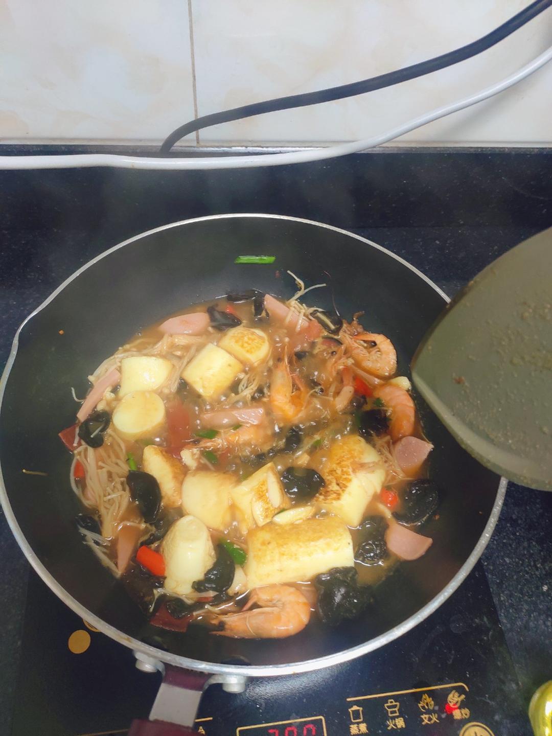金针菇烧日本豆腐
