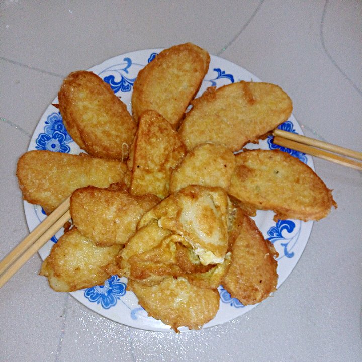金炸馒头片