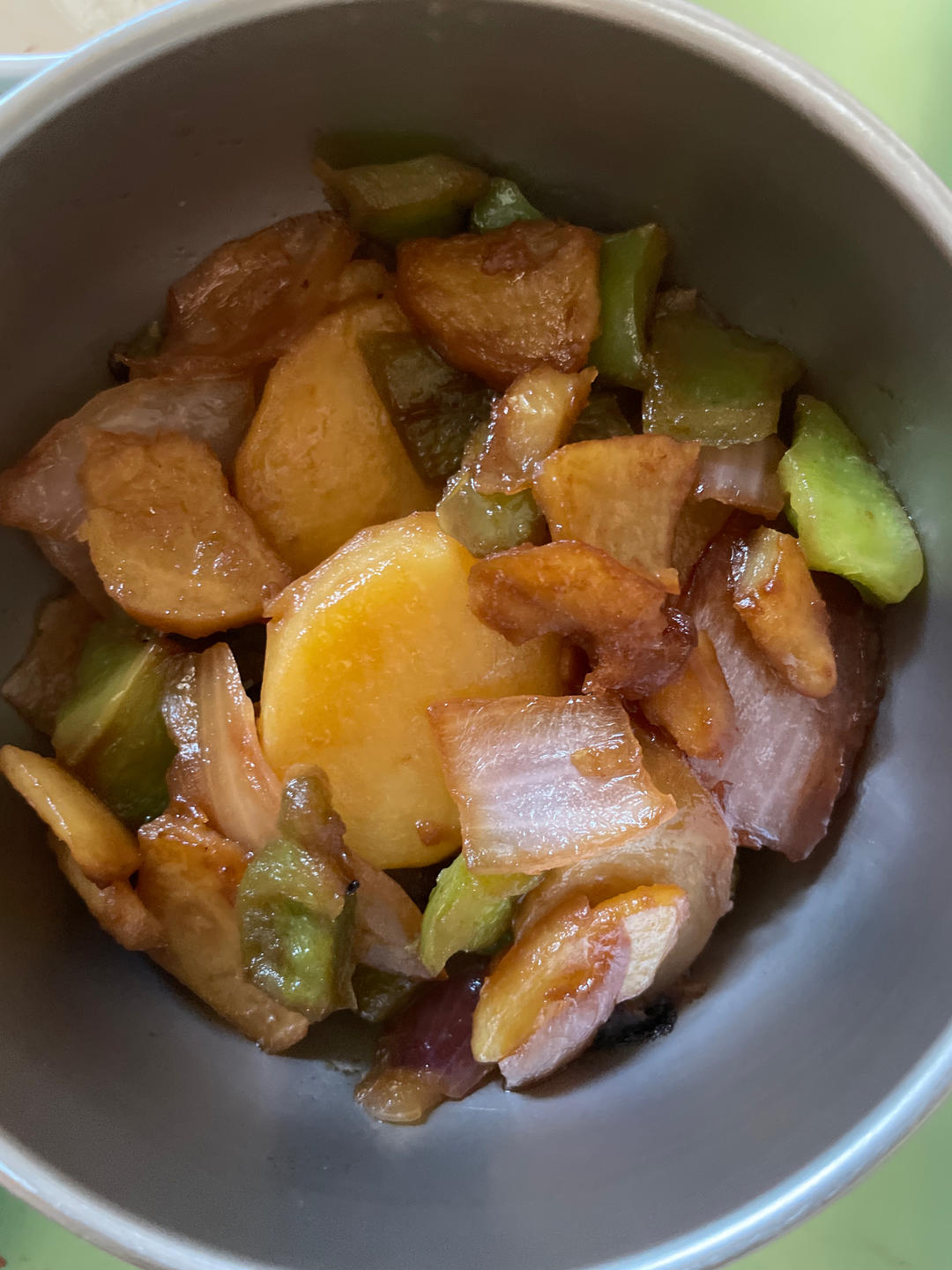 洋葱土豆青椒