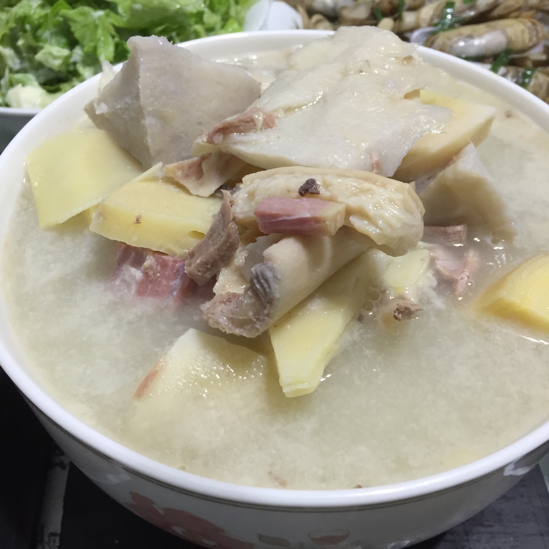 榴莲壳瘦肉汤