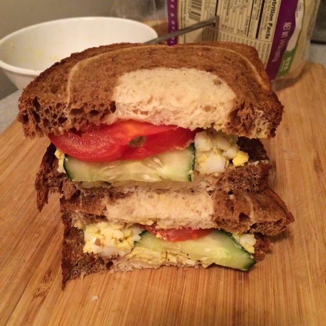 减肥甩肉三明治