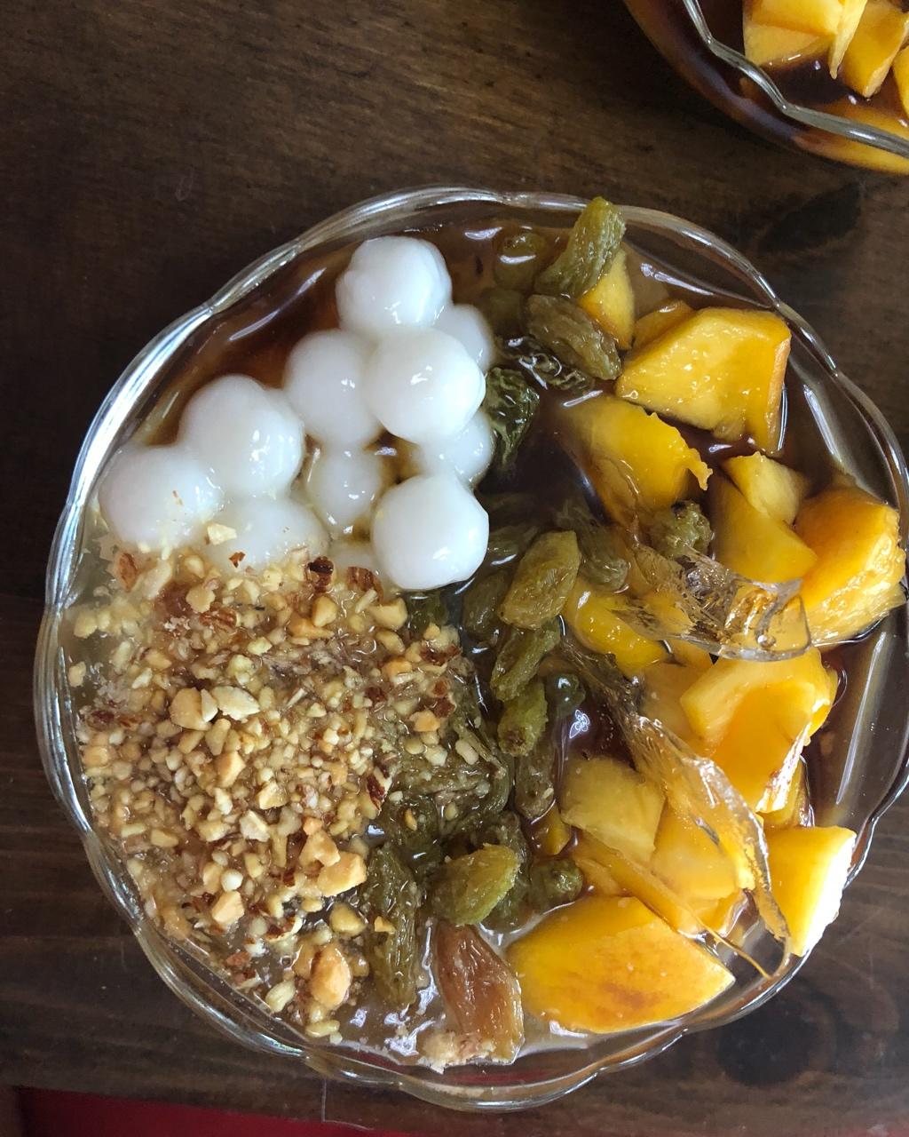 roxanne10g做的纯正的手工制造冰凉粉传统红糖冰粉