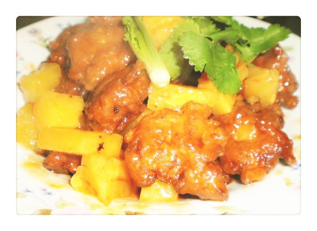 菠萝咕噜肉