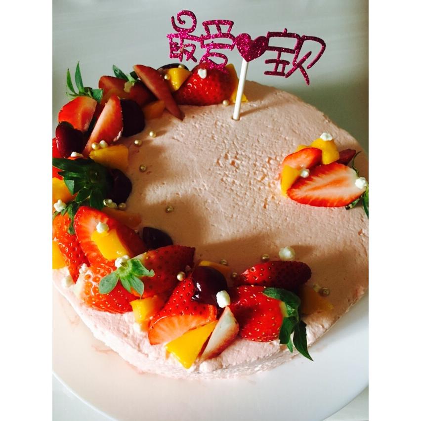 超好记八寸戚风蛋糕（后蛋法）