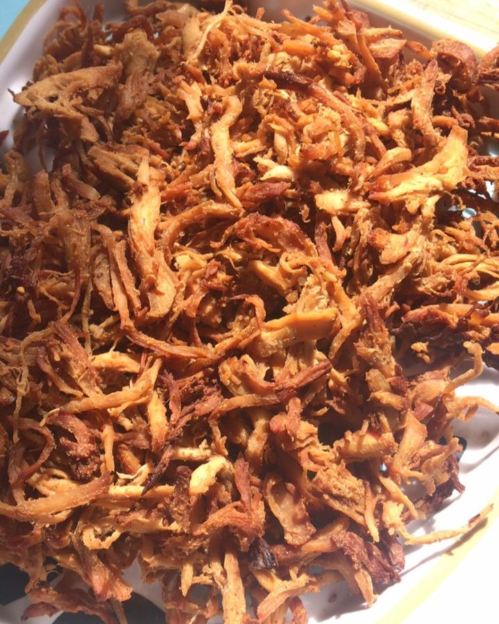 五香孜然烤鸡胸肉丝干（减肥零食）