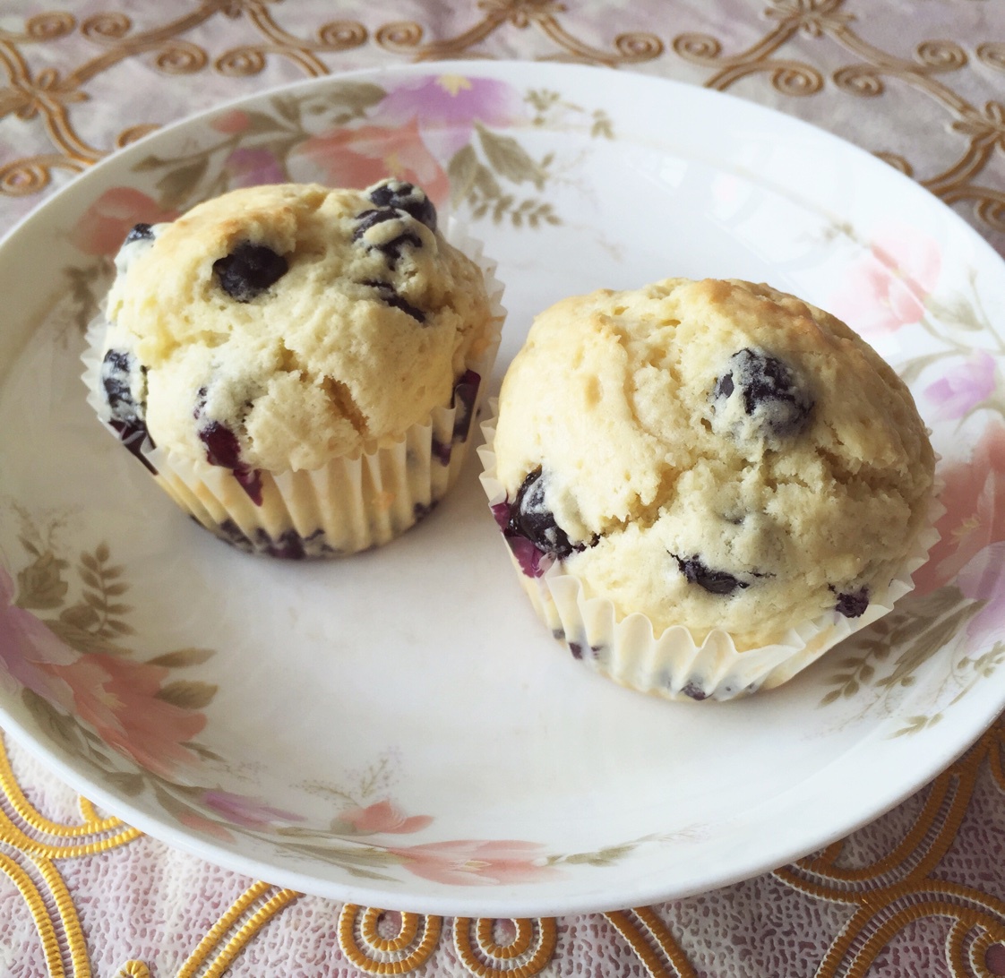蓝莓玛芬蛋糕 Blueberry Muffin