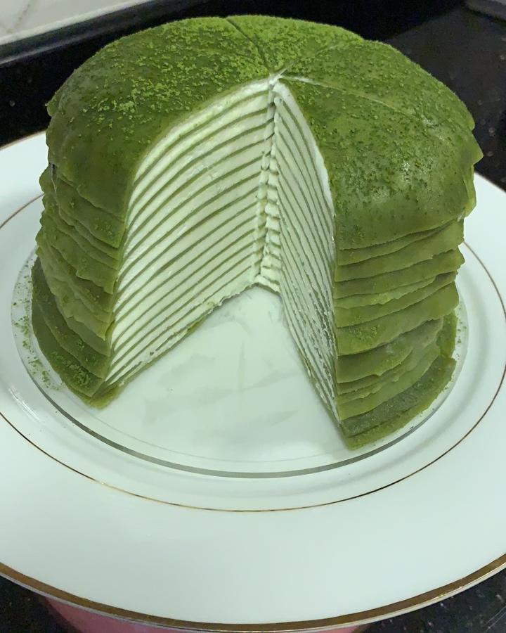抹茶千层蛋糕