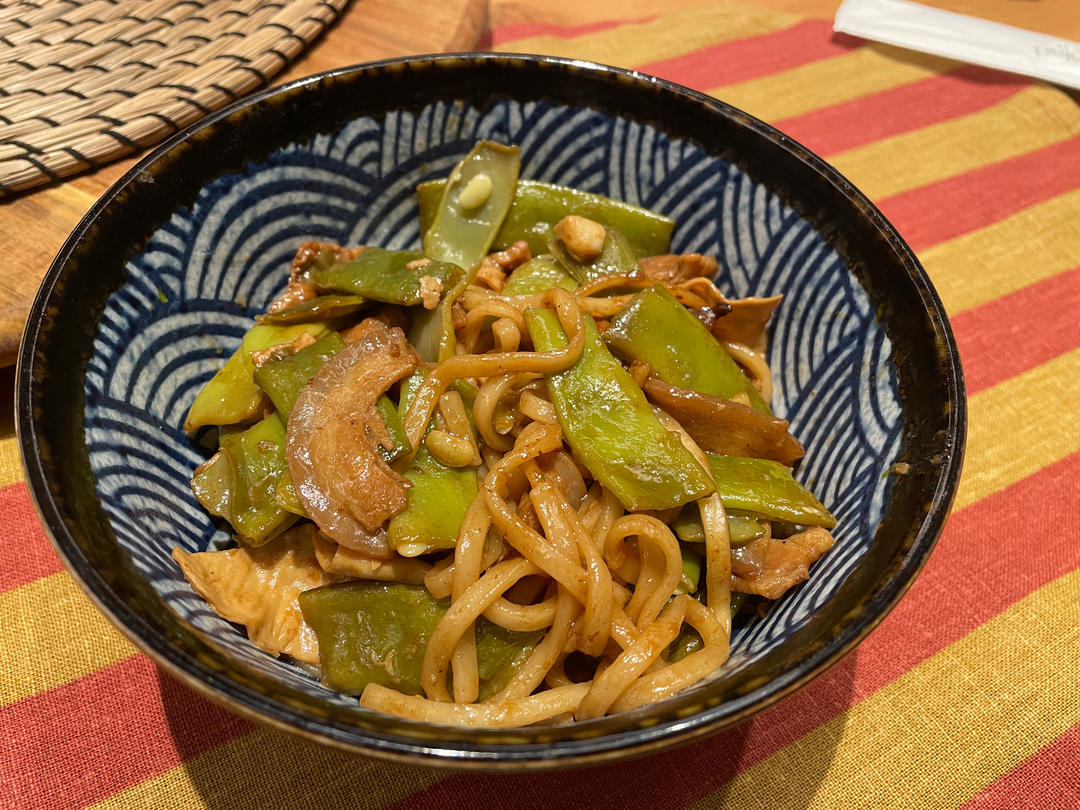 豆角焖面