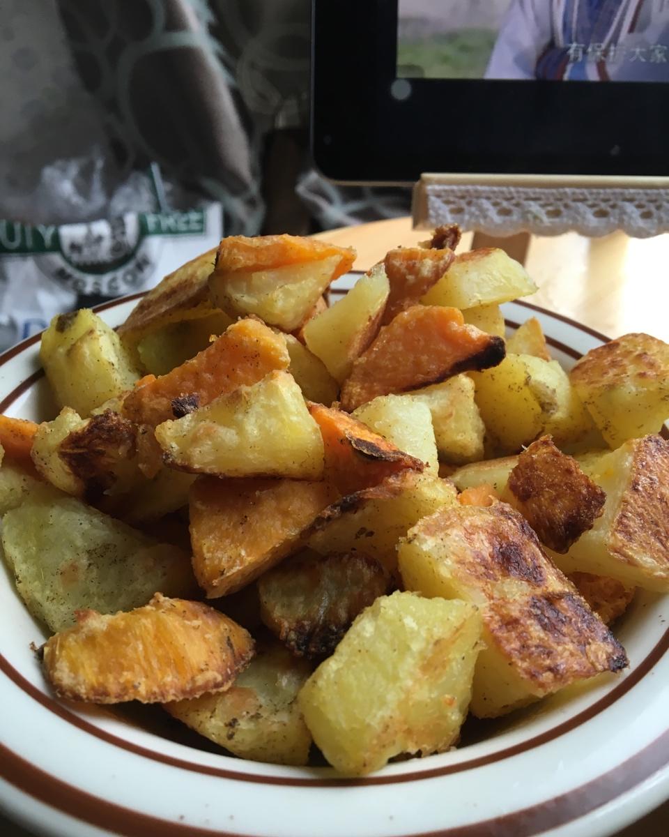 从此放弃油炸🥔烤杂蔬（土豆，红薯，藕片...）