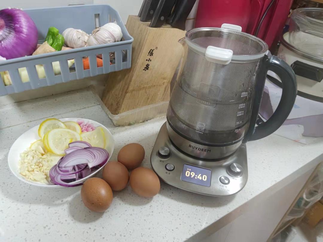 韩式酱鸡蛋【3月北鼎养生壶食谱】