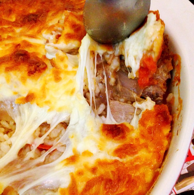 蕃茄肉酱奶酪焗饭