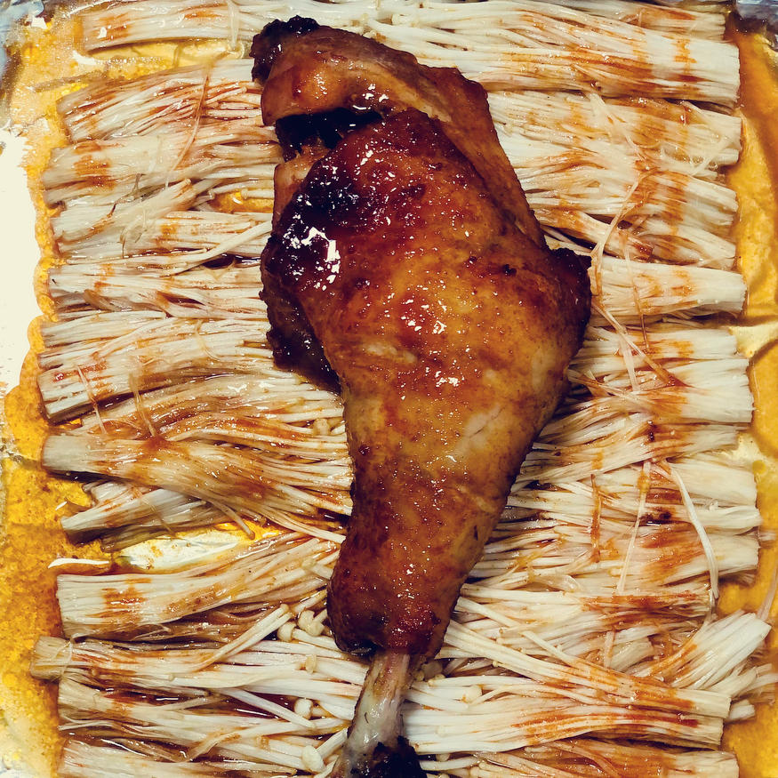 美味的奥尔良烤鸡腿🍗