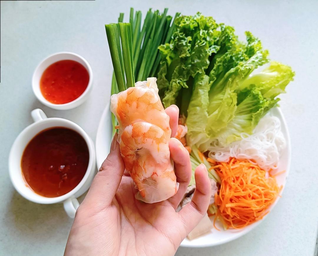 越南春卷配蘸酱Gỏi Cuốn「蘸料｜蘸酱｜酱汁」