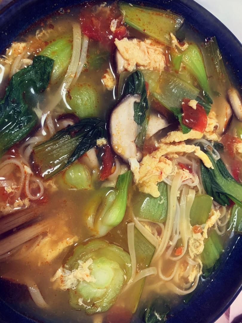 超级入味好吃的番茄鸡蛋面