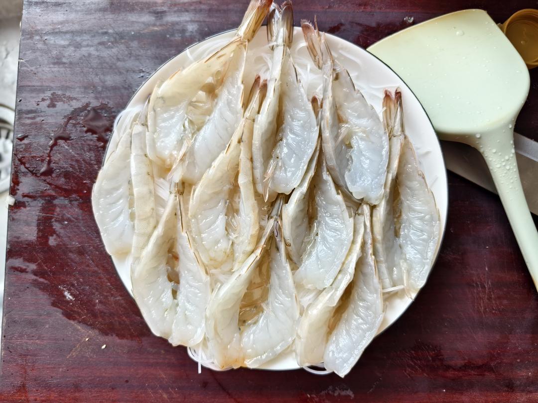 蒜蓉粉丝开背虾