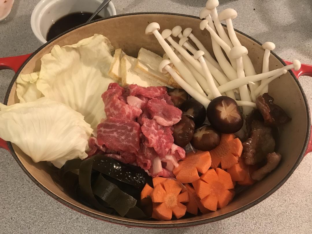 寿喜锅（酱汁的完美配比）